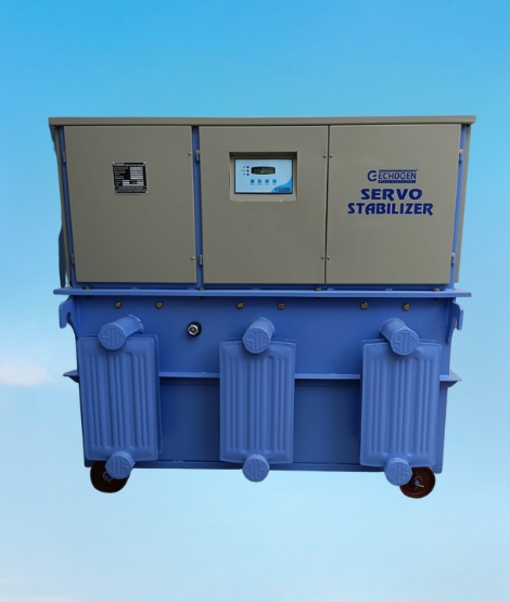 Micro Controlled Voltage Stabilizer 3 Phase Oil Cooled